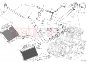DUCATI Diavel Carbon COOLING CIRCUIT [MOD:DVLC]