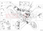 DUCATI 2016 XDiavel S WIRING HARNESS [MOD:XDIAVELS]