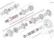 DUCATI 2016 XDiavel S GEAR BOX [MOD:XDIAVELS]