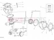 DUCATI 2016 XDiavel S CYLINDERS - PISTONS [MOD:XDIAVELS]