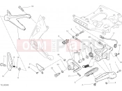 DUCATI 2016 XDiavel S FOOTRESTS, RIGHT [MOD:XDIAVELS]