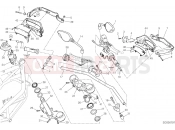 DUCATI Hypermotard 939 HANDLEBAR AND CONTROLS [MOD:HYM 939]