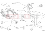 DUCATI 2016 Hyperstrada 939 WORKSHOP SERVICE TOOLS (FRAME) [MOD:HY939STR]