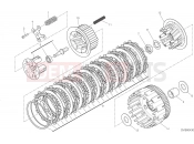 DUCATI 2016 Monster 821 Dark CLUTCH [MOD:M821DARK]