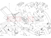 DUCATI 2016 Monster 821 Dark EXHAUST SYSTEM [MOD:M821DARK]