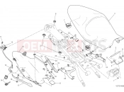 DUCATI 2016 Monster 821 Dark SEAT [MOD:M821DARK]