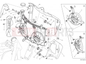 DUCATI Monster 821 Stripe WATER COOLER [MOD:M821 STR]