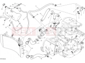 DUCATI 2016 Monster 1200 S COOLING SYSTEM [MOD:M 1200S]