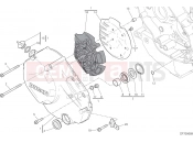 DUCATI 2016 Multistrada 1200 S CLUTCH COVER [MOD:MS1200S]