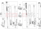 DUCATI 2016 Multistrada 1200 S FRONT FORK [MOD:MS1200S]