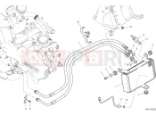DUCATI 2016 Multistrada 1200 S D Air OIL COOLER [MOD:MS1200SA]