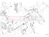 DUCATI 2016 Multistrada 1200 S D Air REAR BRAKING SYSTEM [MOD:MS1200SA]