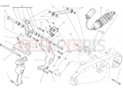 DUCATI XDiavel REAR SHOCK ABSORBER [MOD:XDIAVEL]