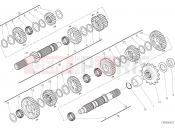 DUCATI Hypermotard 939 GEAR BOX [MOD:HYM 939]