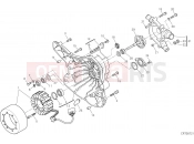 DUCATI Hypermotard 939 SP GENERATOR COVER [MOD:HYM939SP]