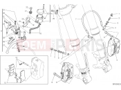 DUCATI Hypermotard 939 SP FRONT BRAKE SYSTEM [MOD:HYM939SP]