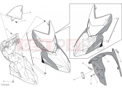 DUCATI Hypermotard 939 SP COWLING [MOD:HYM939SP]