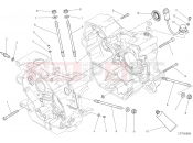 DUCATI Monster 797 HALF-CRANKCASES PAIR [MOD:M 797]