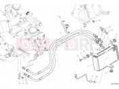DUCATI 2017 Multistrada 1200 OIL COOLER [MOD:MS1200]