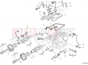 DUCATI 2017 Multistrada 1200 VERTICAL CYLINDER HEAD - TIMING [MOD:MS1200]