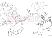 DUCATI 2017 Multistrada 1200 Enduro OIL COOLER [MOD:MS1200E]