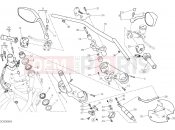 DUCATI 2017 Multistrada 1200 Enduro HANDLEBAR [MOD:MS1200E]