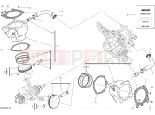 DUCATI 2017 Multistrada 1200 Pikes Peak CYLINDERS - PISTONS [MOD:MS1200PP]