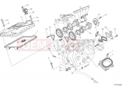 DUCATI Superbike 959 Panigale VERTICAL CYLINDER HEAD - TIMING [MOD:959,959 AWS]