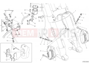 DUCATI 2017 SuperSport FRONT BRAKE SYSTEM [MOD:SS 939]