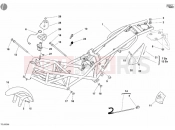 DUCATI 2005 Monster 400 Dark JAP FRAME » FRAME