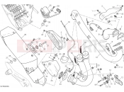 DUCATI 2018 Hypermotard 939 EXHAUST SYSTEM [MOD:HYM 939]