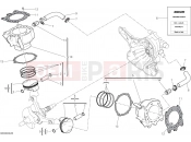DUCATI 2018 Hypermotard 939 SP CYLINDERS - PISTONS [MOD:HYM939SP]