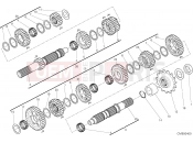 DUCATI 2018 Monster 1200 GEAR BOX [MOD:M 1200]