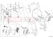 DUCATI 2018 Monster 1200 R FRONT BRAKE SYSTEM [MOD:M 1200R]