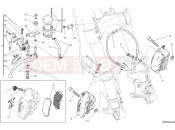 DUCATI 2018 Monster 1200 S FRONT BRAKE SYSTEM [MOD:M 1200S]