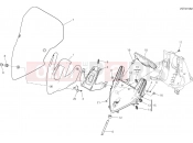DUCATI Multistrada 1200 Enduro WINDSHIELD [MOD:MS1200E;XST:AUS,EUR,GSO,JAP,ROK]