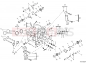 DUCATI 2018 Multistrada 950 HORIZONTAL CYLINDER HEAD [MOD:MS950]