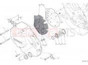 DUCATI 2018 Multistrada 1260 CLUTCH COVER [MOD:MS1260]