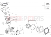DUCATI 2018 Multistrada 1260 CYLINDERS - PISTONS [MOD:MS1260]