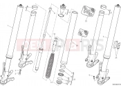 DUCATI 2018 Multistrada 1260 FRONT FORK [MOD:MS1260]