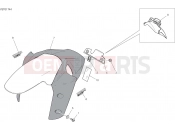 DUCATI 2018 Multistrada 1260 FRONT MUDGUARD [MOD:MS1260]