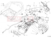 DUCATI 2018 Multistrada 1200 Enduro Pro PLATE HOLDER [MOD:MS1200EP;XST:AUS,EUR]