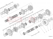 DUCATI 2018 Multistrada 1200 Enduro Pro GEAR BOX [MOD:MS1200EP]