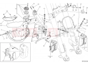 DUCATI 2018 Multistrada 1200 Enduro Pro FRONT BRAKE SYSTEM [MOD:MS1200EP]