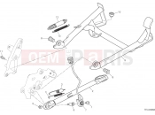 DUCATI 2018 Multistrada 1200 Enduro Pro SIDE STAND [MOD:MS1200EP]