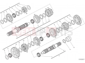 DUCATI 2018 Multistrada 1260 S GEAR BOX [MOD:MS1260S]