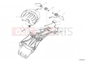 DUCATI Multistrada 1260 S D Air TAILLIGHT [MOD:MS1260SA;XST:BLG,EUR]