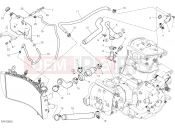 DUCATI 2018 SuperSport COOLING SYSTEM [MOD:SS 939]