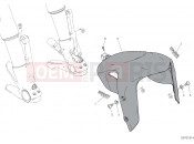 DUCATI 2019 Diavel FRONT MUDGUARD [MOD:DVL1260]