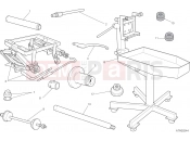 DUCATI 2019 Hypermotard 950 SP WORKSHOP SERVICE TOOLS (FRAME) [MOD:HYM950SP]